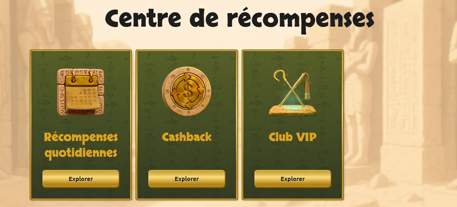 bet cleo casino centre de récompenses